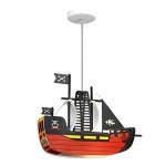 Lámparas para niños Barco pirata